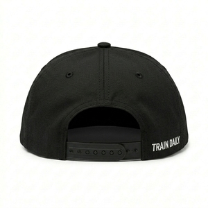 Casquette Snapback Personnalisée Style Urbain Sportif 6 Panneaux Visière Plate Toile Coton Broderie 3D Personnage Unisexe Chapeau d'Extérieur OEM ODM - Product Image 5