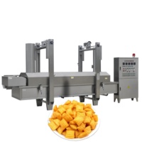 Machine automatique de fabrication de frites Friteuse Kurkure Naks Chips Chips Chips Friteuse