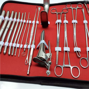 Juego de Instrumentos de Ginecología D&C de Acero Inoxidable, Calidad Alemana, Kit Quirúrgico Reutilizable, Curetas, Espéculos, Pinzas de Grip Surgical - Product Image 4