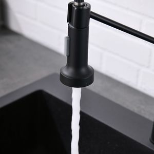 Rubinetto da cucina monocomando con doccetta estraibile in acciaio inossidabile e nichel spazzolato - Categoria prodotto: Rubinetti da cucina - Product Image 6