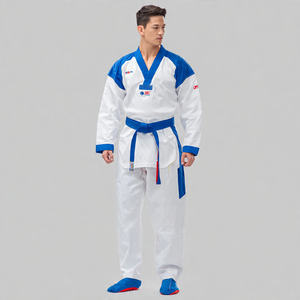 Uniforme de Taekwondo Competitivo, Traje de Entrenamiento Profesional para Boxeo, Judo y Artes Marciales, Material para Hombres - Product Image 2