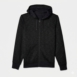 Sweat-shirt tactique haute performance conçu pour l'entraînement sportif d'élite et les activités de plein air. Présentant un design épuré et monochromatique - Product Image 3