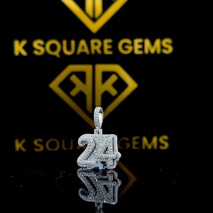 Colgante de Plata de Ley con Moissanita VVS de Color D, Corte Brillante en Forma de Corazón, Estilo Hip Hop Personalizado, Joyería de Lujo, Regalo de Moda - Product Image 6