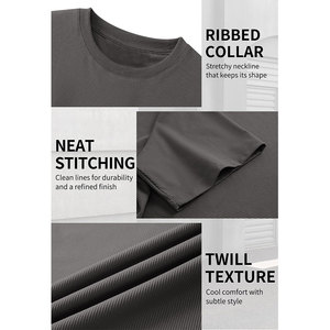 Nouveaux T-shirts Ringer Standard pour Hommes – Vente en Gros à Prix Abordable, Confortables, Coupe Droite Décontractée, Épaules Tombantes, Grandes Tailles pour Hommes - Product Image 6