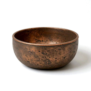 Tazón de mezcla de cobre puro martillado artesanal con asa de anillo, tazón profesional blanco para batir y tazón de repostería para cocina, venta al por mayor - Product Image 2