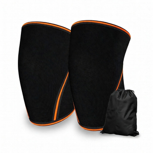 Protection <b>Knee</b> Sleeve for Powerlifting Custom Logo <b>High</b> Quality Lightweight Neoprene Breathable Compression Professional - Product Image 1