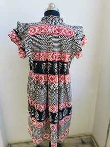 Most Selling Cotton Maxi <b>Dress</b> for Women Fancy Floral Printed Bulk Boho <b>Dress</b> Fit and Flare <b>Dress</b> Wholesale India Export - Product Image 2