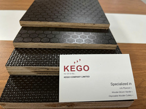 Contreplaqué filmé antidérapant 18 mm, plaque 4x8 - Motif de sécurité pour planches d'échafaudage et remorques - Product Image 5