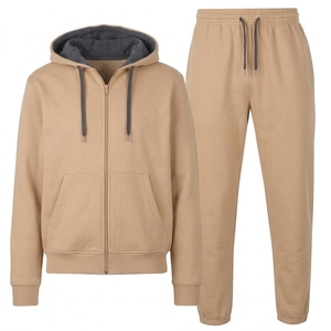 Ensemble décontracté pour homme : sweat à capuche et pantalon de jogging, survêtement personnalisé deux pièces, tenue assortie - Product Image 1
