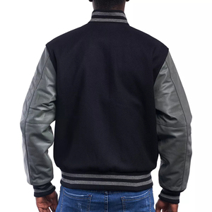 Streetwear Custom Made <b>Long</b> Satin College Varsity <b>Jacket</b> Thin High Street Style Letterman Baseball Varsity <b>Jacket</b> for <b>Men's</b> - Product Image 2
