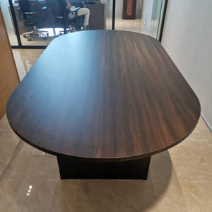Modern Oval Conference <b>Table</b> Durable Chipboard Melamine AY <b>Office</b> System Commercial <b>Office</b> & Hotel Use <b>Office</b> Furniture - Product Image 2