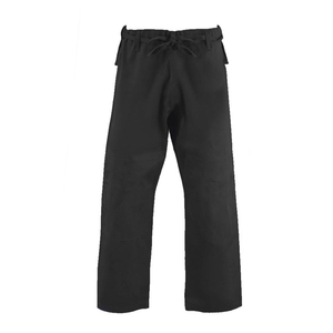Pantalones de MMA Negros para Hombre con Ribete Rojo, Ajuste Regular Elástico, Ropa Deportiva - Product Image 3