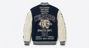 Veste universitaire d'hiver respirante pour femme, style streetwear, avec logo personnalisé, vente en gros, prix abordable, collection 2026 - Product Image 2