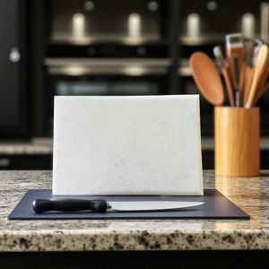 Tabla de Cortar Rectangular de Mármol Stone Era, Apta para Lavavajillas, Duradera, Reutilizable para Uso en la Cocina, para Cortar Frutas y Queso, Precio Bajo - Product Image 2