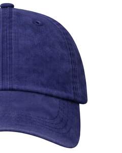 หมวกเบสบอลผ้าฝ้ายสีน้ำเงินกรมท่า ล้างสีแล้ว ปรับขนาดได้ ใส่ได้ทั้งชายและหญิง สไตล์ลำลอง สำหรับเล่นกีฬา ระบายอากาศได้ดี สวมใส่สบาย คุณภาพพรีเมียม - Product Image 3