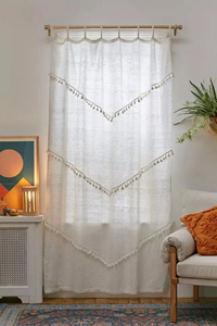Indian Handmade 100% Pure Cotton Solid Blackout Rod Pocket Eco-Friendly All-Season <b>Curtains</b> Home Living Room Hall Bathroom - Product Image 4