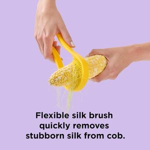Set di Utensili 2-in-1 per la Lavorazione del Mais: Include Sbucciatore, Spazzola per Rimuovere i Fili e Decorticatore per Pannocchie - Product Image 2