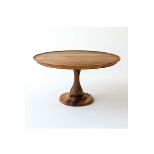 Soporte de Madera Rústico Premium para Servir Pasteles Caseros y Delicias Dulces - Product Image 3