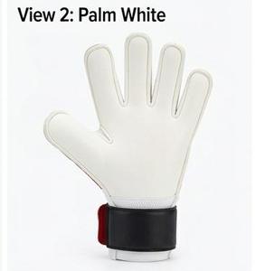 Guantes de Portero de Látex Rojos, Diseño Personalizado, Guantes de Portero con Protección para los Dedos de Cuero PU - Product Image 2