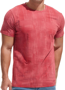 Camiseta Tie Dye para Hombre de Alta Calidad, Suministro OEM, con Logotipo Personalizado, 100% Algodón, Diseño Sólido y Moderno - Product Image 6