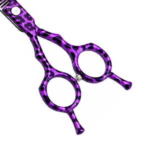 Tijeras de Entresacar de Acero Inoxidable de 6 Pulgadas con MOQ Bajo, Tijeras Profesionales de Barbero con Logotipo Personalizado, Tijeras de Entresacar para Salón OEM ODM - Product Image 4