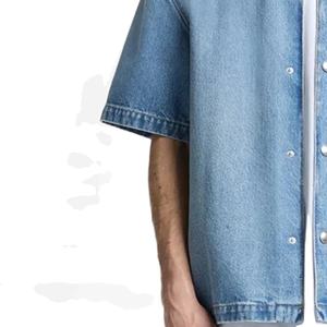 Conjunto de Dos Piezas de Verano para Hombre, Talla Grande, Manga Corta, Camiseta Lisa y Pantalones Cortos con Logotipo Personalizado - Product Image 2