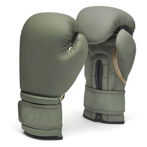 Guantes de Boxeo de Piel Sintética, Ajustables con Velcro, Transpirables, para Adultos, Entrenamiento y Sparring - Product Image 1
