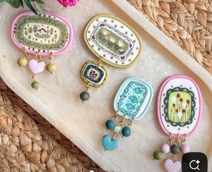 Colgante de Flor de Moda, Pintura al Óleo DIY, Retención de Color, Joyería al por Mayor para Mujer - Product Image 1