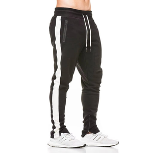Wholesale Casual Custom Printing Oversized Jogger Pants Running Gym <b>Elastic</b> Waist Plain Trousers Blank Sweatpants Men - Product Image 2