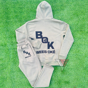 Tracksuit Zipup Jogger Pants <b>Set</b> Hoodie Custom Embroidery Tracksuit Fleece Cotton Sweatsuit & <b>Sweatpants</b> <b>Set</b> for Men - Product Image 4