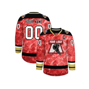 Jersey de Hockey Personalizado OEM, Jersey de Hockey Sublimado de Poliéster de Secado Rápido, Ropa Deportiva al por Mayor, Fabricante de Marca Privada - Product Image 1