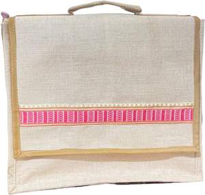 Handmade Eco Friendly Jute Laptop Shoulder <b>Bag</b> Durable Laptop Messenger <b>Bag</b> for Office and Travel - Product Image 4