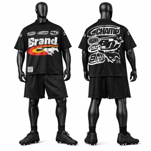100% <b>Polyester</b> American Football Jersey and <b>Shorts</b> Set Breathable Sports Wear American Football Jersey and <b>Shorts</b> Set for Unisex - Product Image 1