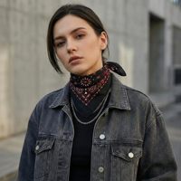 Pañuelo de Lona 100% Algodón Premium al por Mayor, Unisex, Suave, Transpirable, Ecológico, con Diseño Personalizado Impreso