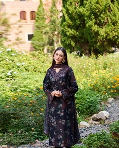 Robes Salwar Kameez décontractées d'été de qualité supérieure pour femmes pakistanaises et indiennes, en viscose, soie, coton, lin, polyester, ODM MDL 1021 - Product Image 2