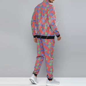 Chándal de entrenamiento para hombre de alta calidad y bajo MOQ, chándal de sublimación con diseño de logotipo personalizado para hombre - Product Image 3