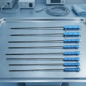 Cliniva <b>Laparoscopic</b> 3mm Monopolar Electrodes Set High Quality Reusable Surgical <b>Instruments</b> Class II ISO13485 Certified - Product Image 6