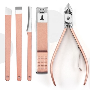 Custom Stainless Steel Classic Professional Durable Multi-functional Single Spring <b>Kit</b> (3-in-1 10-in-1) for <b>Manicure</b> Pedicure - Product Image 5