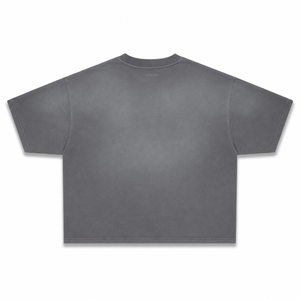 T-shirt Homme Streetwear Vintage Oversize en Coton Lourd 280 GSM 100% Coton Délavé à l'Acide Coupe Boxy Épaules Tombantes Vente en Gros - Product Image 5