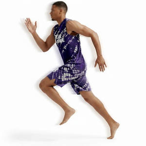 ชุดบาสเก็ตบอลโพลีเอสเตอร์ 100% พิมพ์ลายตามสั่งขายส่ง สำหรับผู้ใหญ่ทุกเพศ-เสื้อยืด กางเกงขาสั้น ชุดยูนิฟอร์ม พร้อมพิมพ์ลายดิจิทัล - Product Image 3