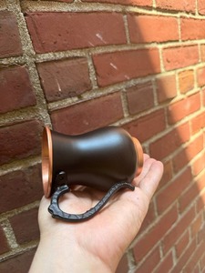 Taza de Cobre Ecológica de Doble Pared con Diseño Estampado Estilo Antiguo, Acabado Premium, Construcción Duradera, Compre Directamente del Proveedor a Precio de Fábrica - Product Image 2