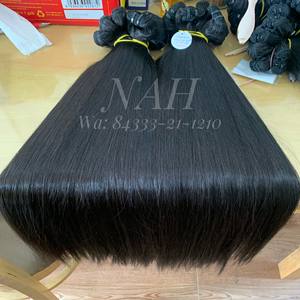 [PELO RECTO DE HUESO] Real vietnamita sin enredos sin derramamiento muy sedoso y suave, cabello crudo al por mayor paquetes de cabello liso de hueso - Product Image 1