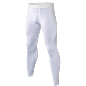 Leggings de compresión de longitud completa para hombre, estampado Galaxy, cintura elástica de poliéster y elastano - Product Image 2