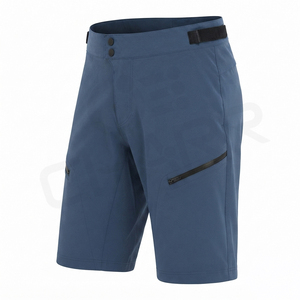 Shorts de cyclisme VTT pour hommes de haute qualité, logo personnalisé, plusieurs poches zippées, imperméables, durables, pantalon de cyclisme tout-terrain - Product Image 3