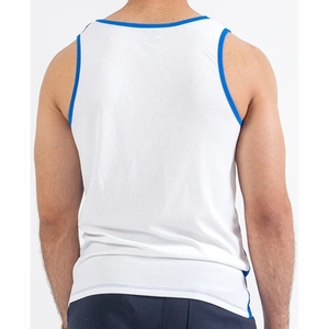 Service OEM disponible, débardeur pour homme de haute qualité, vêtements de sport pour la salle de sport, 100% polyester, séchage rapide, à prix raisonnable - Product Image 2