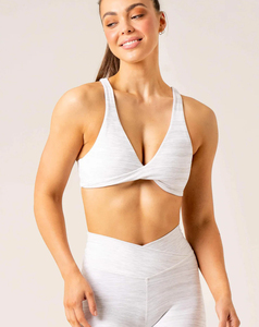 Soutien-gorge de yoga sans couture pour femme 2026 en Spandex et Nylon, col en V profond, respirant, séchage rapide, maintien élevé, prix abordable, faible MOQ - Product Image 3