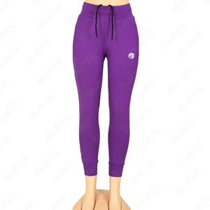 Pantalones de yoga Cordón Deportes Fitness con bolsillos Leggings para mujeres Cordón Pantalones de pierna ancha Cintura elástica Leggings de yoga - Product Image 3