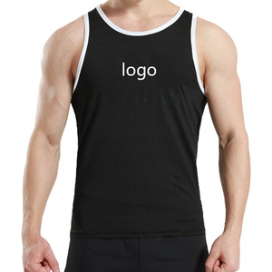 New Arrival Men Tank <b>Top</b> Customized Solid Color Tank <b>Top</b> Quick Dry High Grade Men Tank <b>Top</b> with Custom Logo Colors and Size - Product Image 3