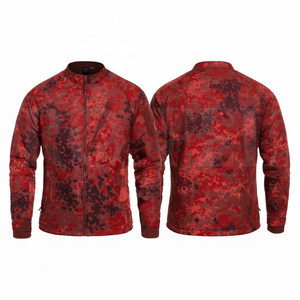 Premium Latest Design Camouflage Full <b>Zip</b> Stand Collar Long Sleeve Outdoor Work Jacket Lightweight Breathable Printed Jacket - Product Image 3