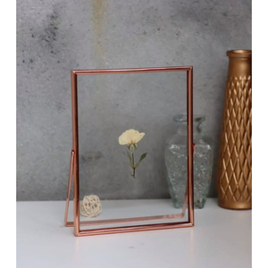 Modern Brass Wall Decor And Home Decoration <b>Frame</b> Stylish Design Gold Octagon <b>Hanging</b> <b>Glass</b> Floating <b>Frame</b> For Photo Display - Product Image 5